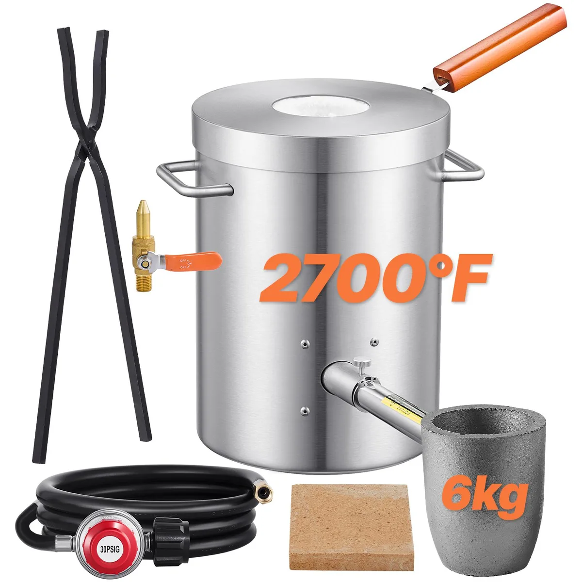 VEVOR VEVOR JHRJD06KG01A 6 kg Propane Melting Furnace Kit — product photo