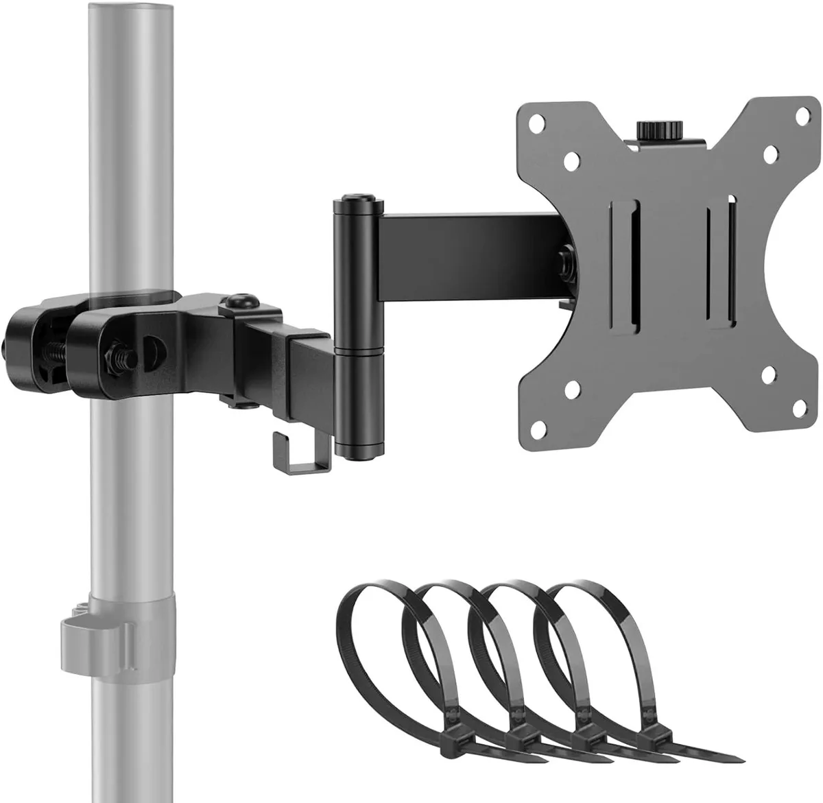 PISKEKAT PISKEKAT Pole Mount VESA 75/100 17-32in 17.6lb 1.1-2.4in Black — product photo