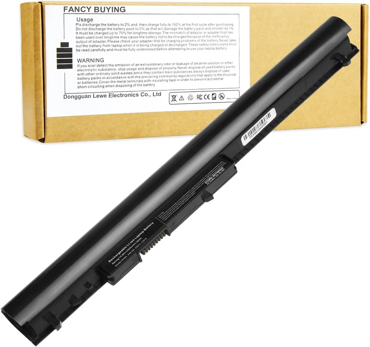 TAURKENAM TAURKENAM 38Wh 4-Cell Li-ion Laptop Battery OA03 OA04 — product photo