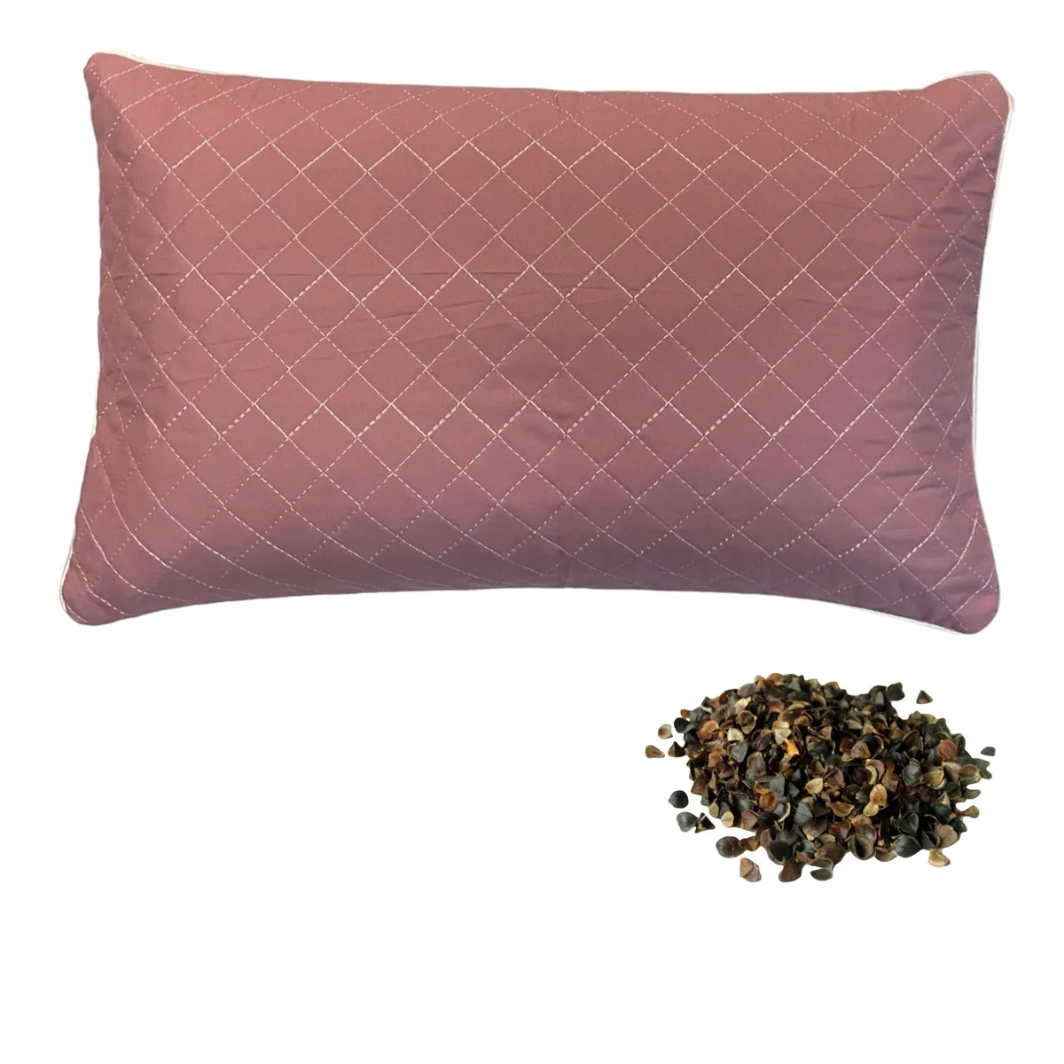 As Seen On TV As Seen On TV SMBMP0197 buckwheat bed pillow red 20 x 12 inches — product photo