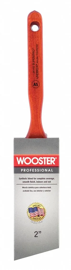 Wooster Brush Company Wooster Brush Company J4112-2 2 in Angle Sash Firm Paint Brush — product photo