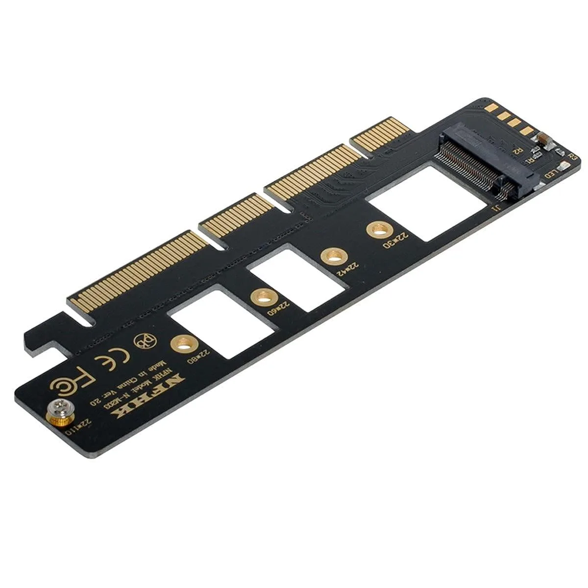 LORDWORLD LORDWORLD M-Key NVME to PCIe 3.0 x16/x4 Adapter 2230-22110 — product photo