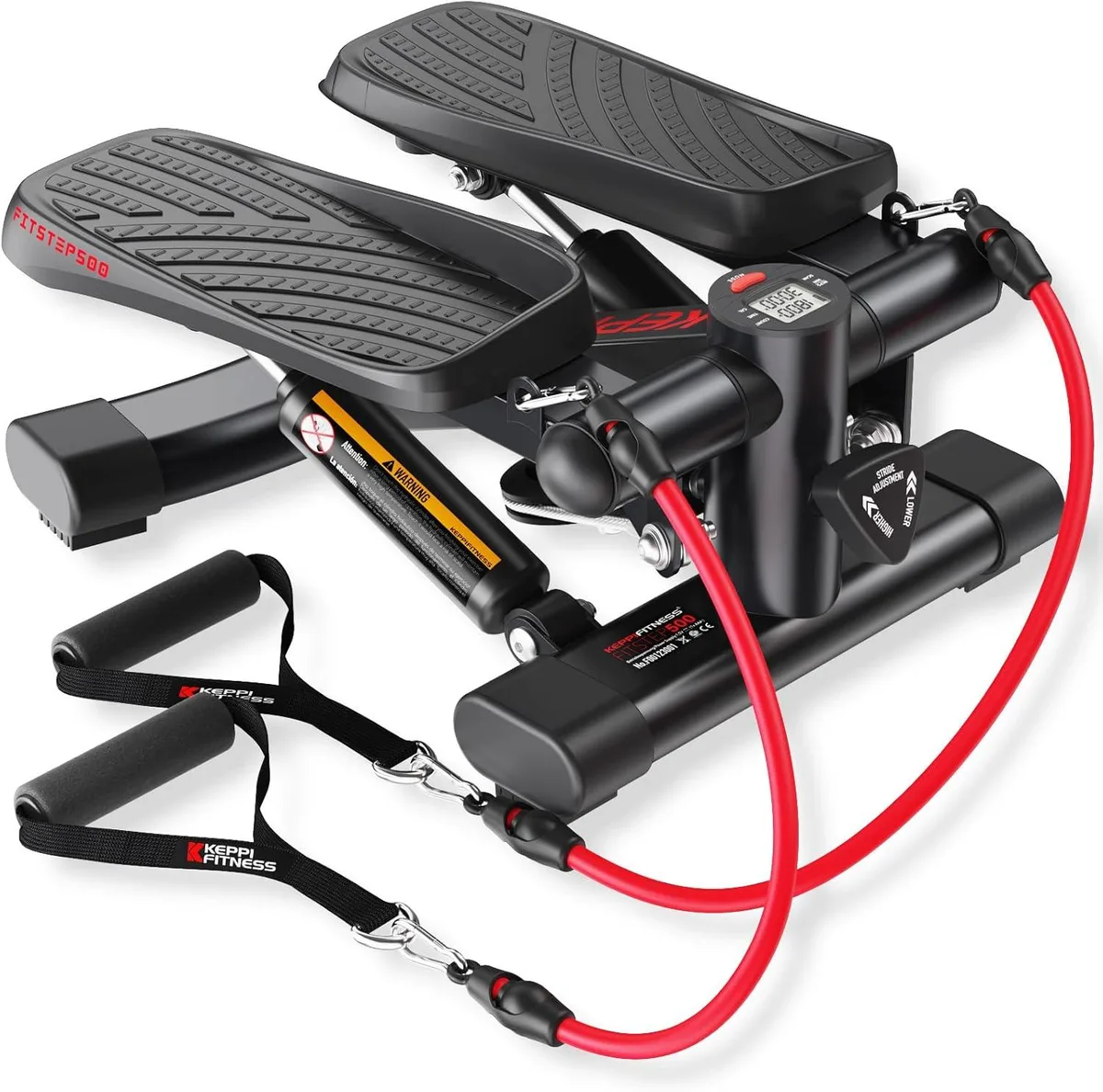 TUKO TUKO Mini Stair Stepper with Resistance Bands cardio equipment — product photo