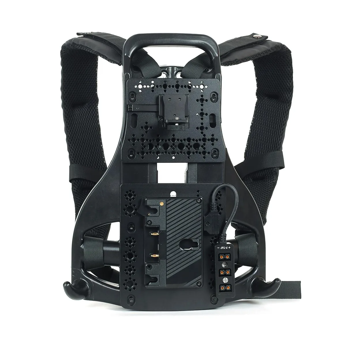 SZJELEN SZJELEN Gold-Mount Battery Backpack Plate Vest with D-Tap Splitter and V-Mount Bracket — product photo