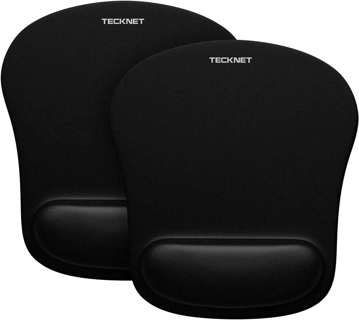 BAOFENG BAOFENG 2 Pack Ergonomic Mouse Pad with Wrist Support Black — product photo