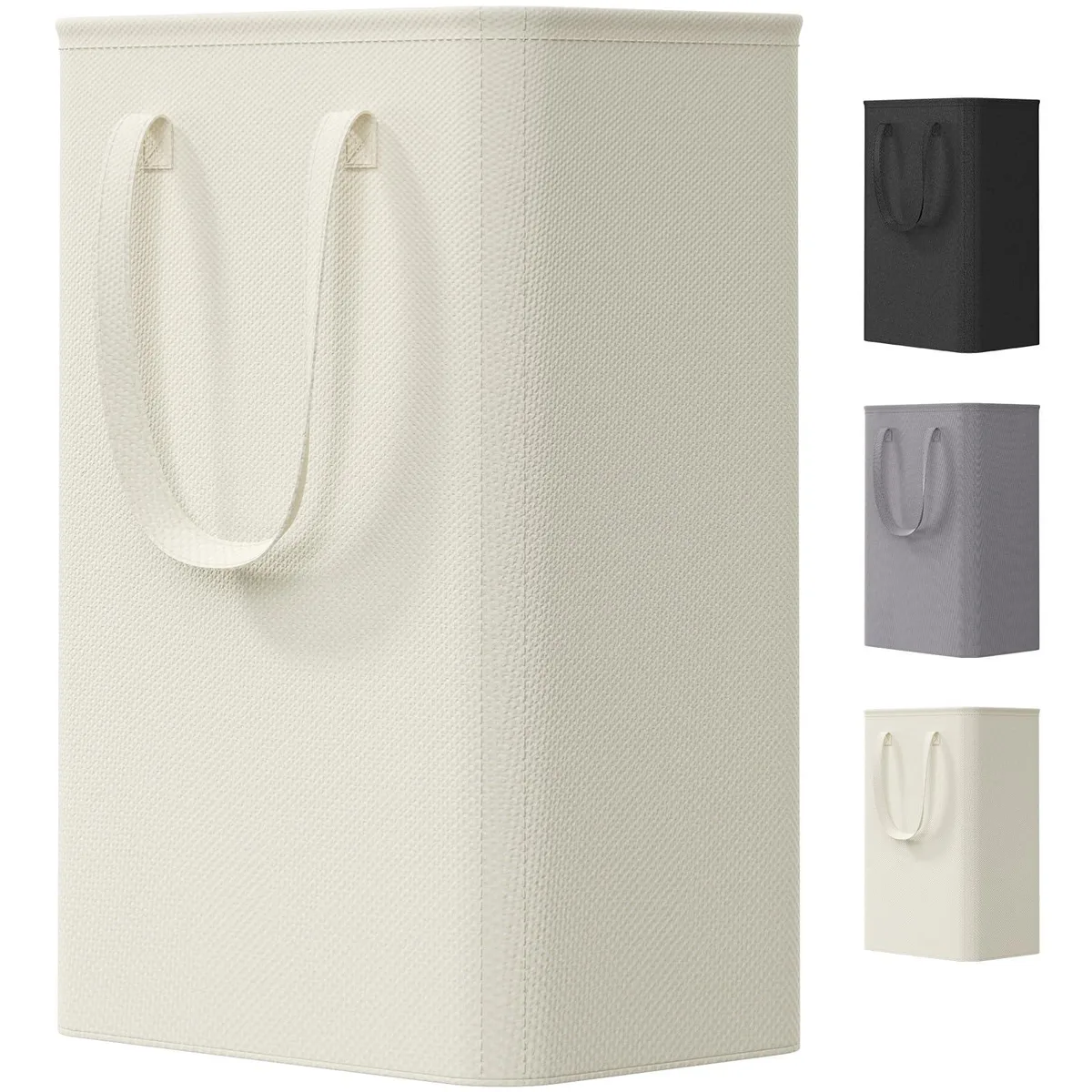 Lifewit 50L Slim Laundry Tub White 36x25x55cm — product photo