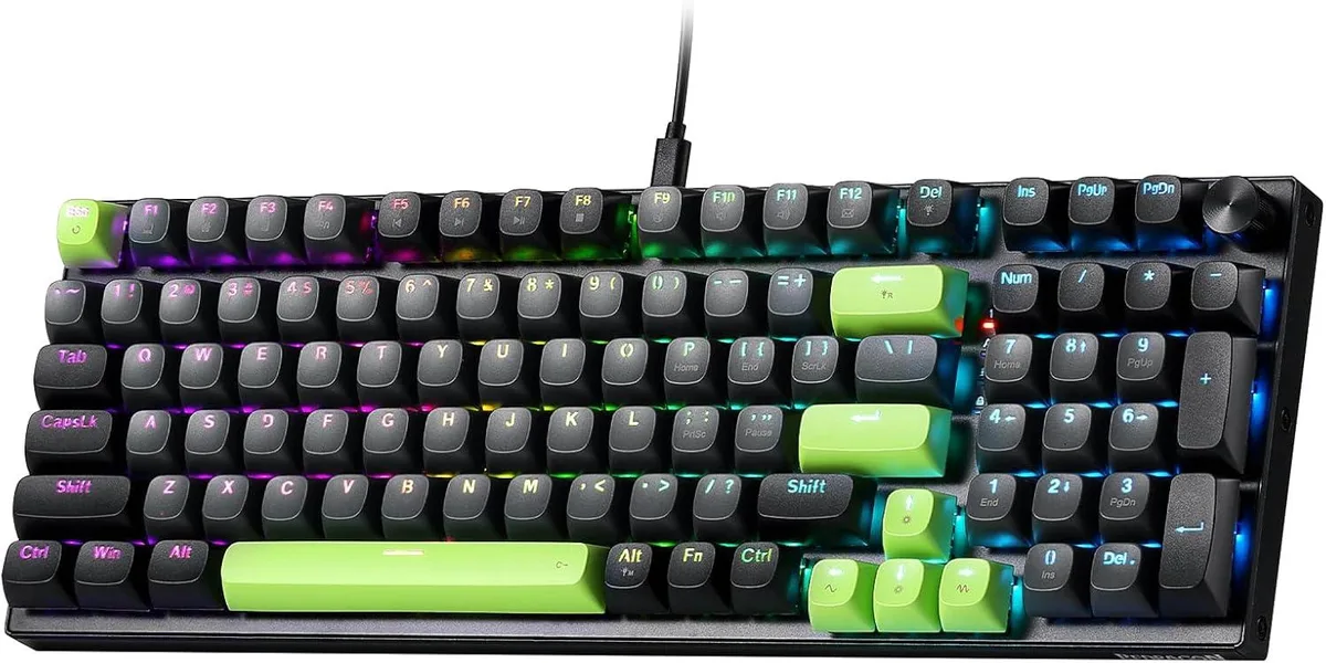 Redragon Redragon K740 98 Keys Wired RGB Gaming Keyboard — product photo