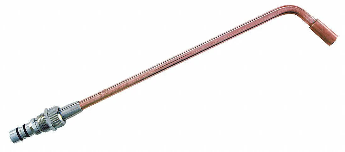 Miller MT610 acetylene heating tip size 128 970 BTU multi-flame tube head design