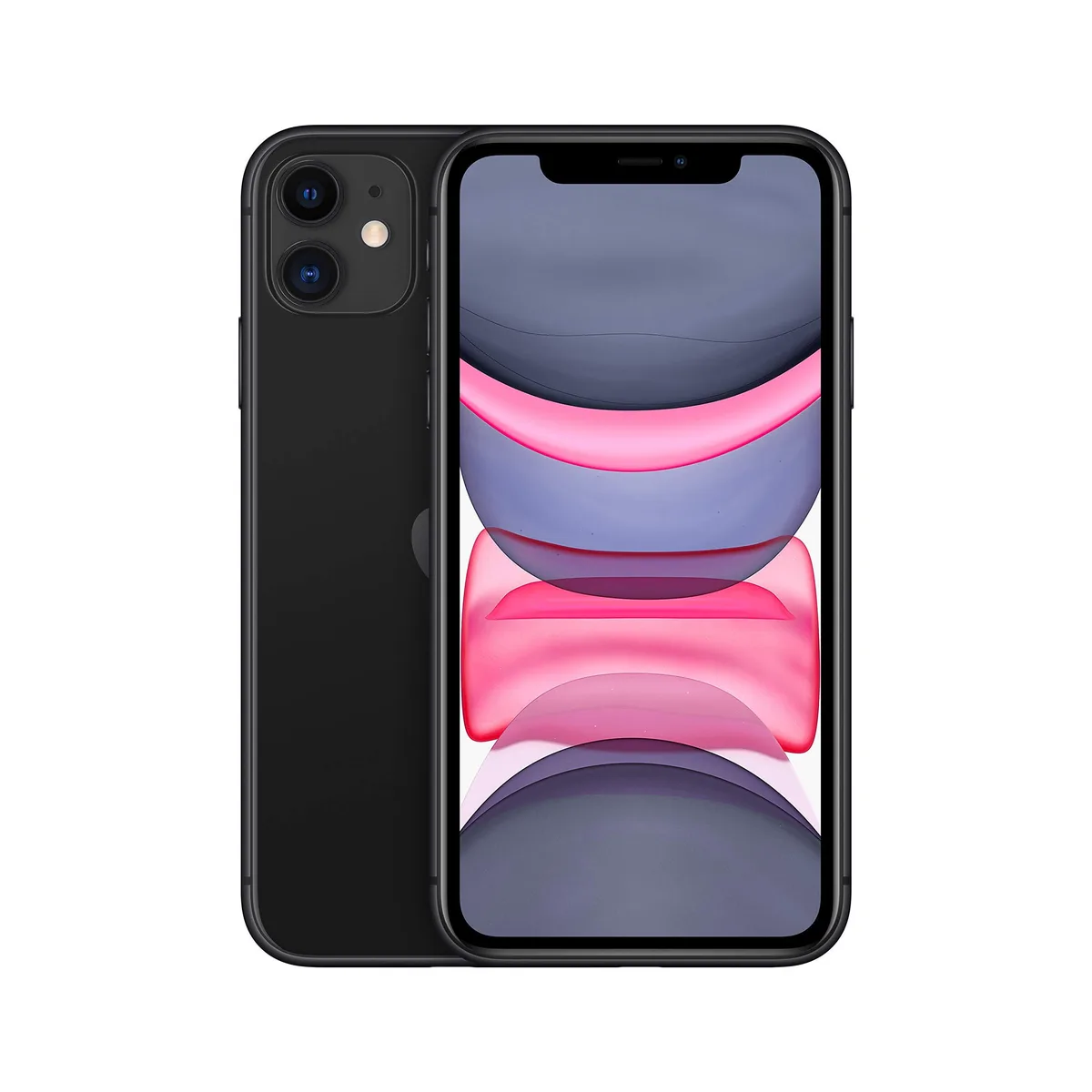 Apple Apple iPhone 11 A2111 Tracfone Straight Talk Only 64GB Black Grade A cell phones - unlocked — product photo