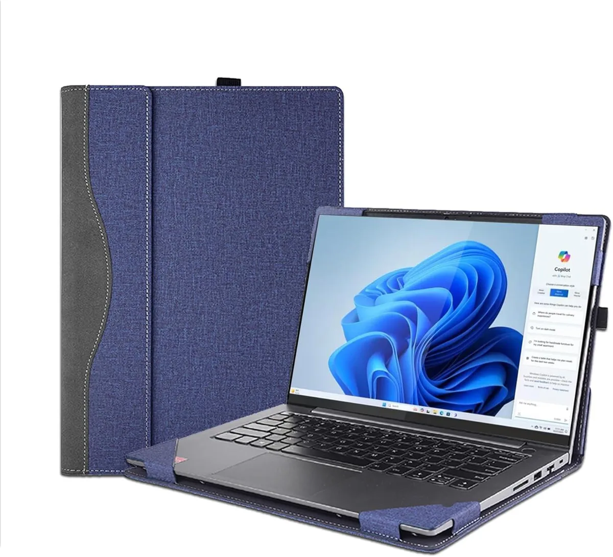 BONAEVER BONAEVER Laptop Case 16 inch Blue Hard Case — product photo