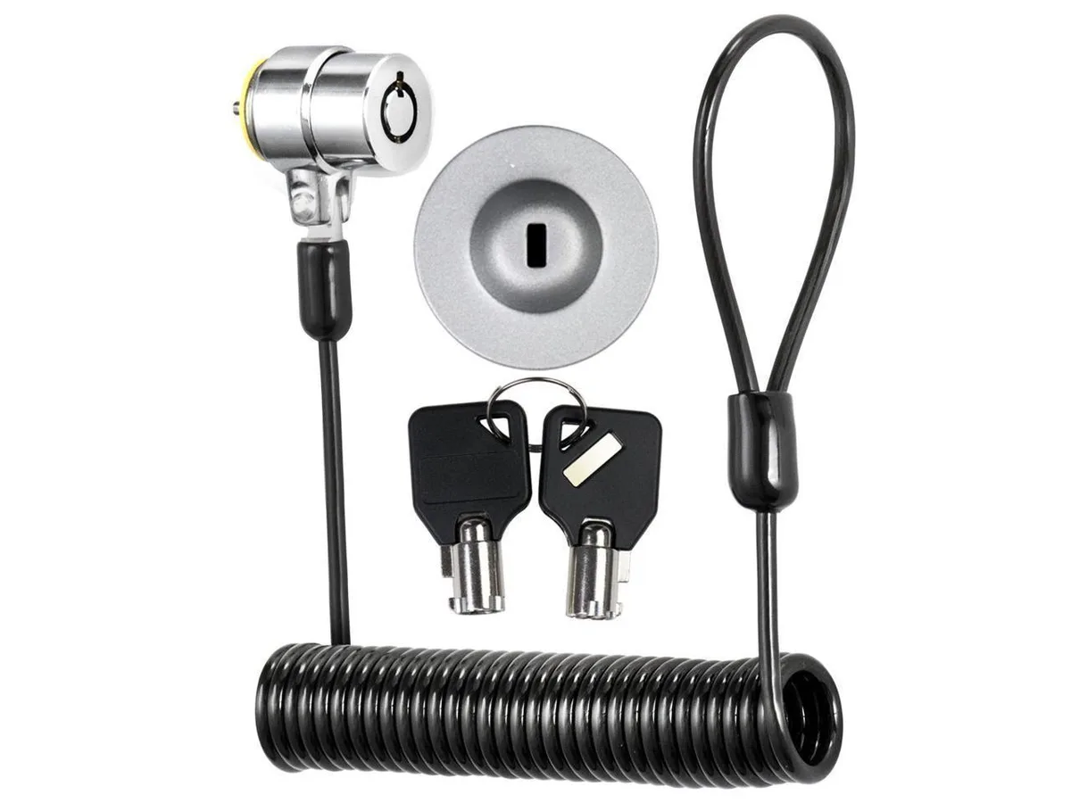 BONAEVER BONAEVER Cable Combination Lock Anti-Theft Adhesive Mount eco gadget — product photo