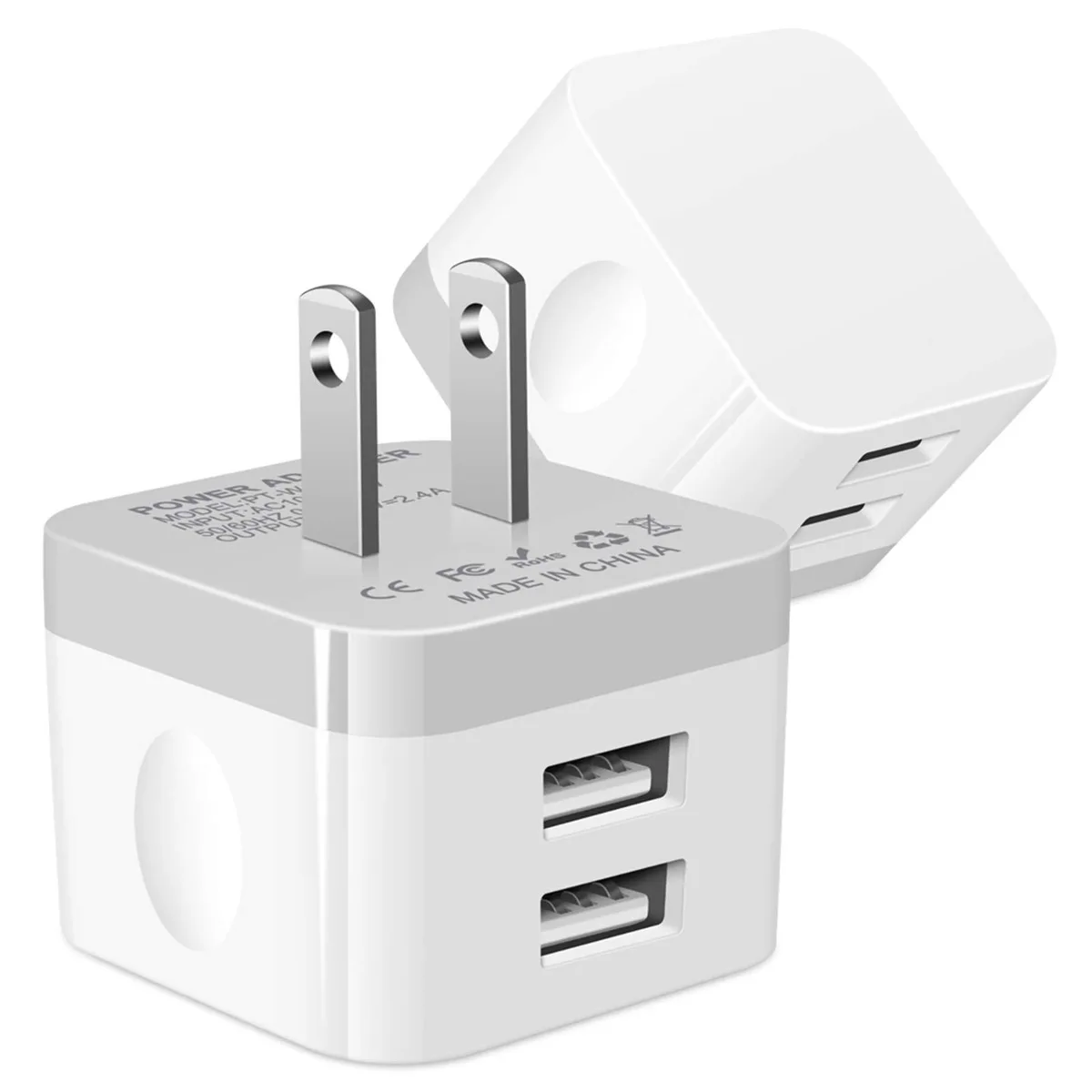No Sew No Sew Dual USB Wall Charger 2.4A — product photo