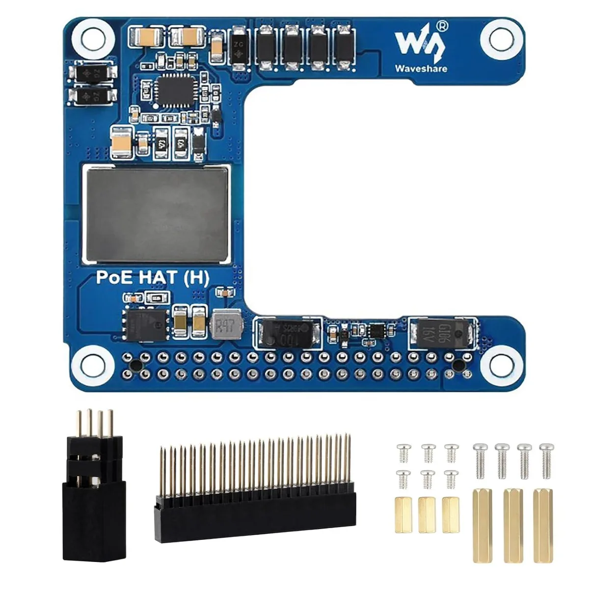 LORDWORLD LORDWORLD PoE HAT (H) 5V 5A 802.3 development board — product photo