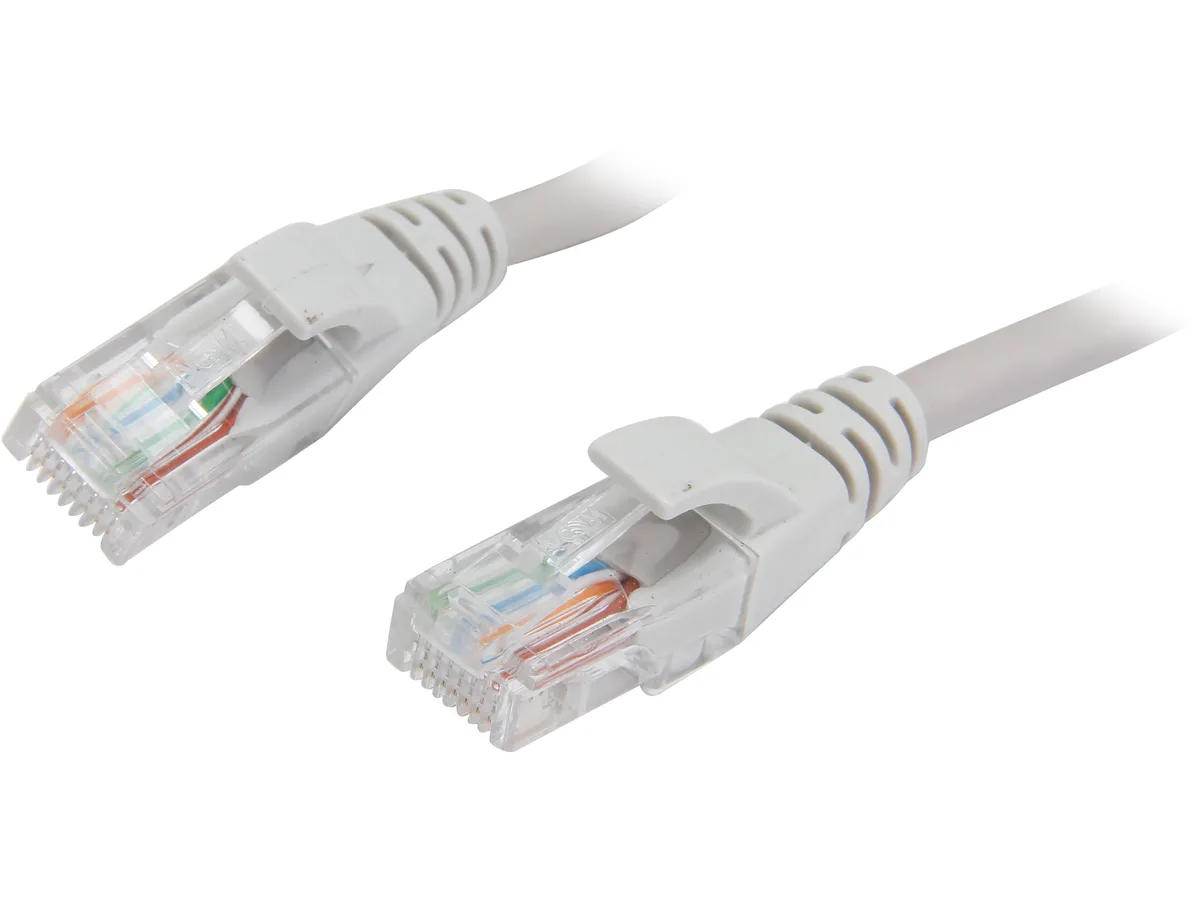 VCOM International Ltd VCOM International Ltd NP511B-7-GRAY network ethernet cable Cat 5E RJ45 7 ft Gray — product photo