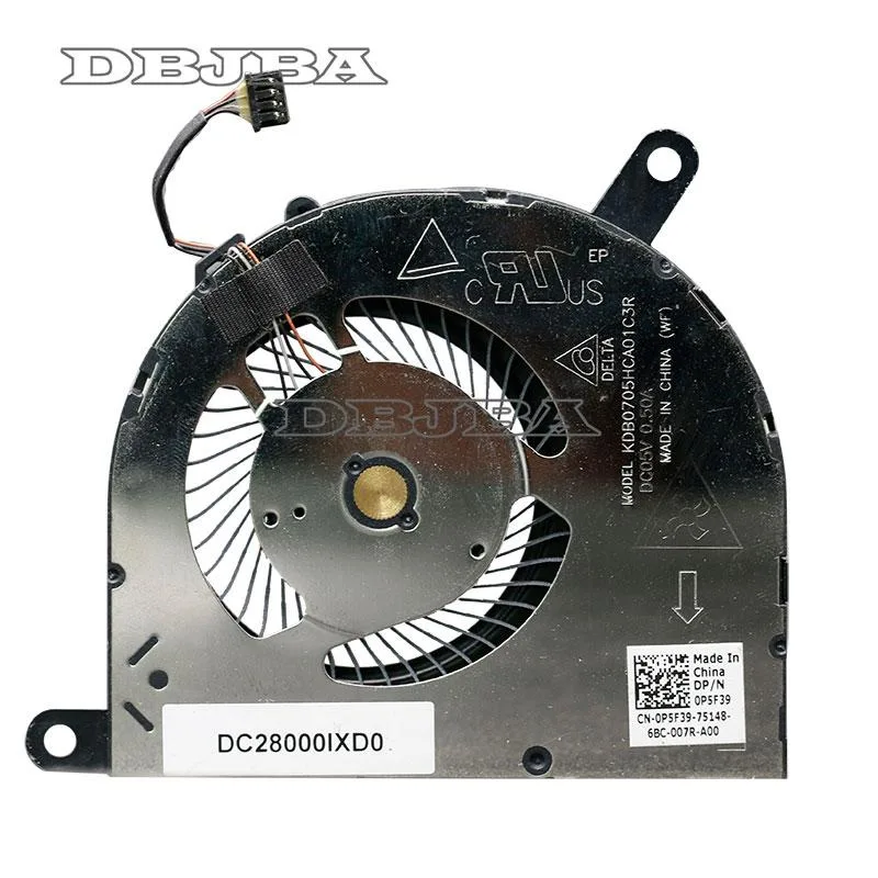 DBTLAP DBTLAP KDB0705HCA01C3R 5V 0.50A DC28000IXD0 cooling fan — product photo