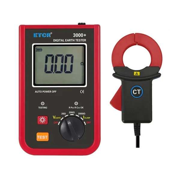 ETCR ETCR 3000+ Digital Earth Resistance Tester .10–2000 Ω — product photo