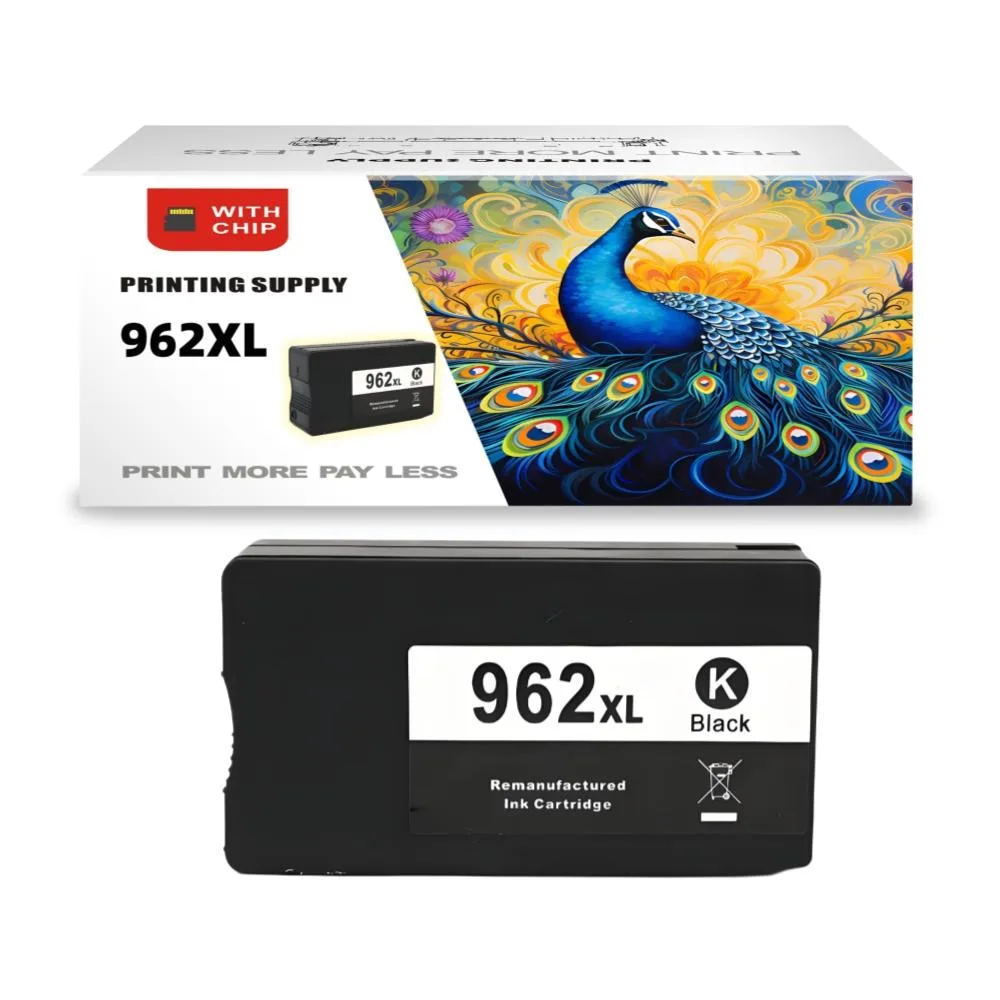 Aster Graphics Inc Aster Graphics Inc 962XL Black Ink Cartridge 2000 Pages — product photo