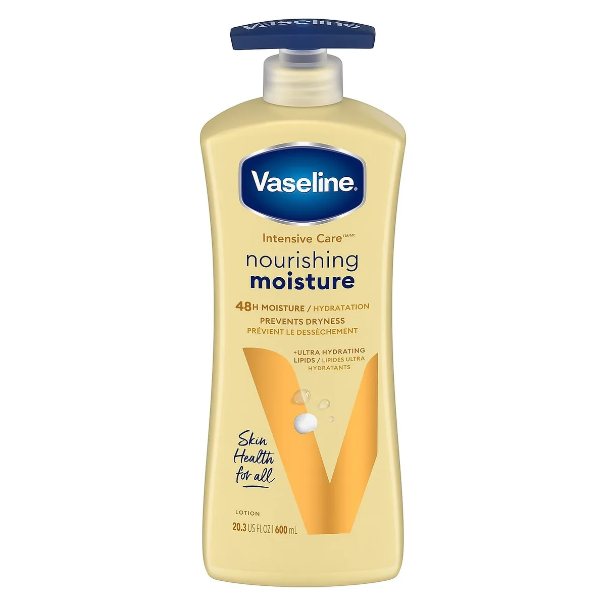 JohnsonDiversey JohnsonDiversey Vaseline Intensive Care Essential Healing Lotion Unscented 24383799 skin care — product photo