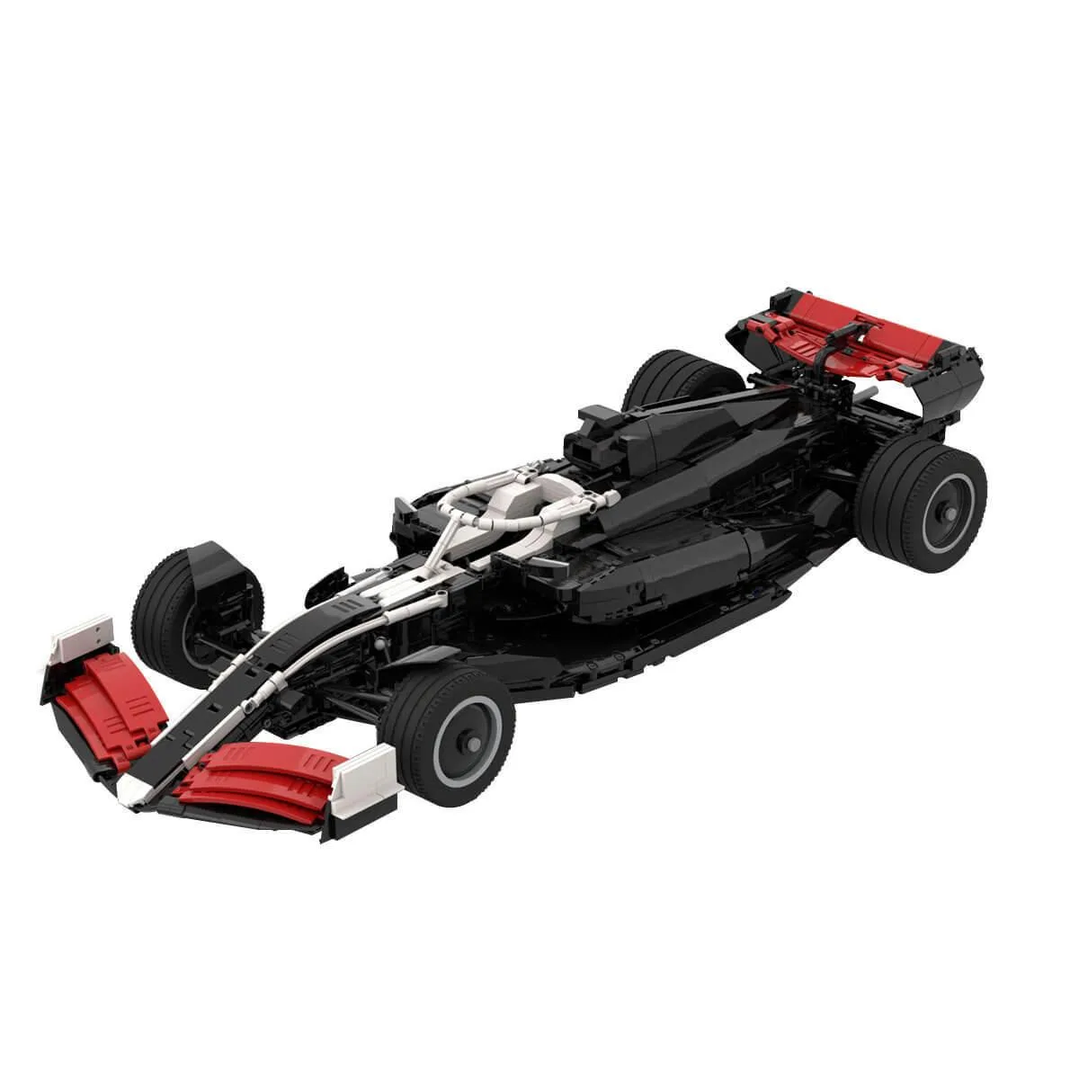 ZITIANYOUBUILD ZITIANYOUBUILD MOC-201826 1/8 Scale VF-24 Racing Car Building Blocks 3328PCS — product photo