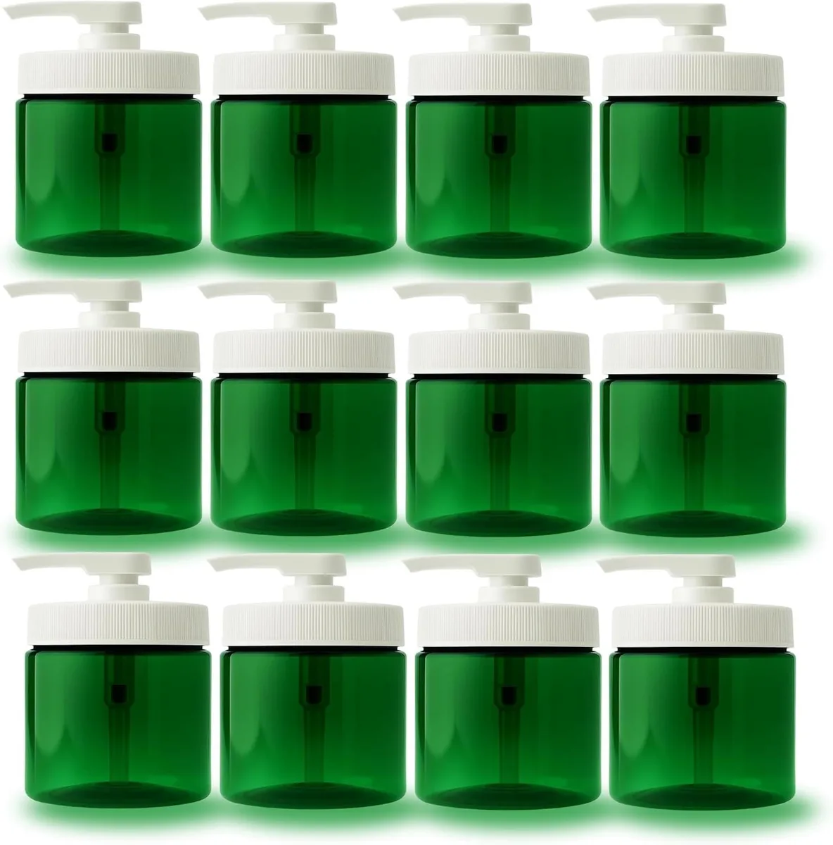 Vandue Corporation Vandue Corporation 16oz Pump Jar 12 Pack Green/White — product photo