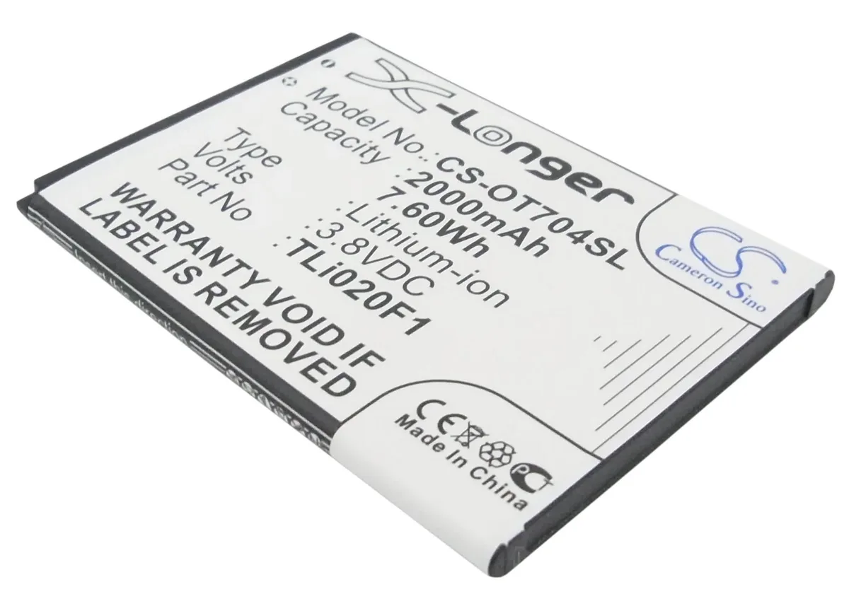  Cameron Sino 5044 battery 2000mAh 7.60Wh — product photo