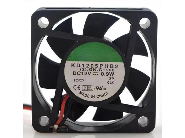 TSUJ TSUJ 2 in 1 Accessory KD1205PHB2 5015 12V .9W 5CM Silent Cooling Fan — product photo