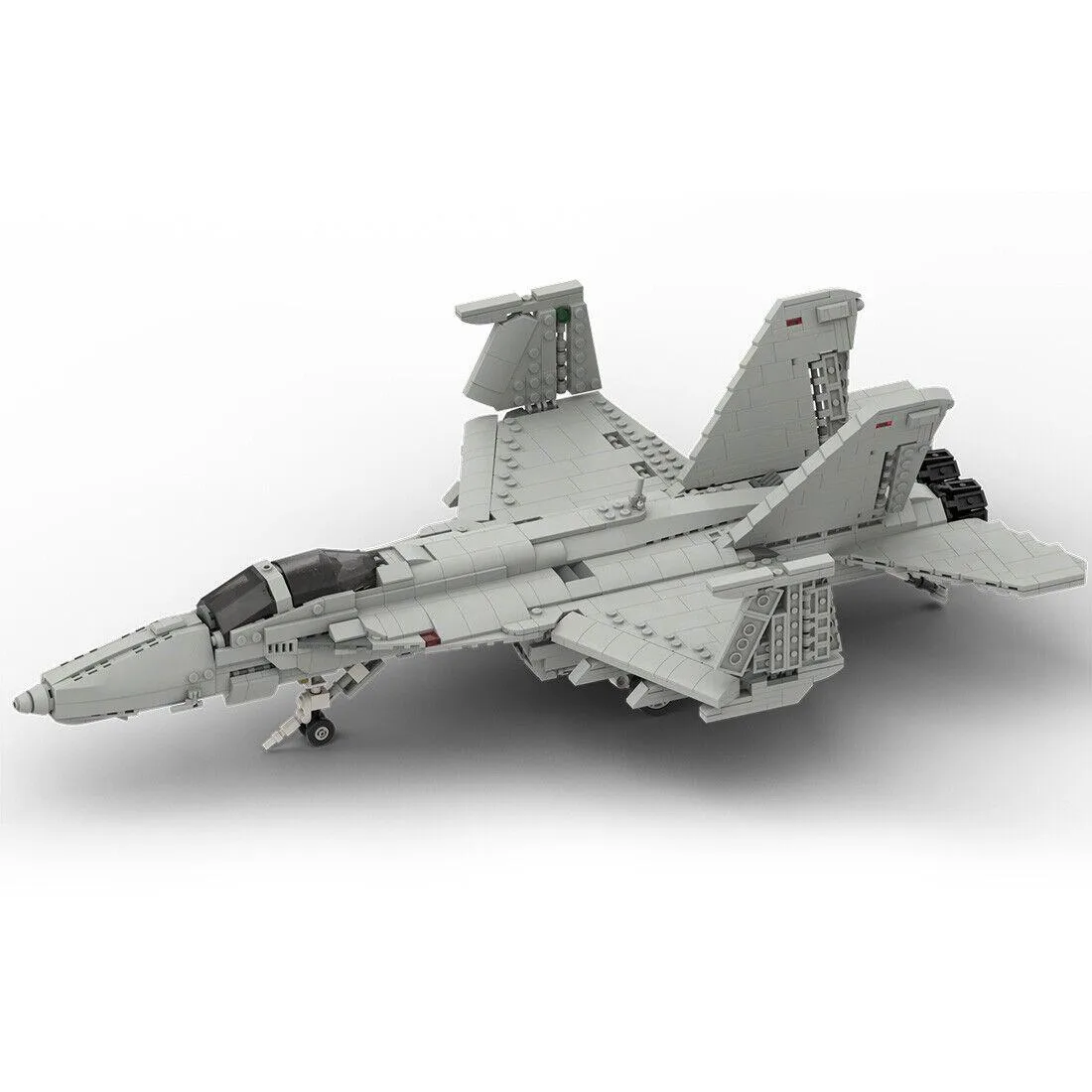 ZITIANYOUBUILD ZITIANYOUBUILD MOC-119063 F/A-18E Super Hornet 1483 Parts Educational Building Set — product photo