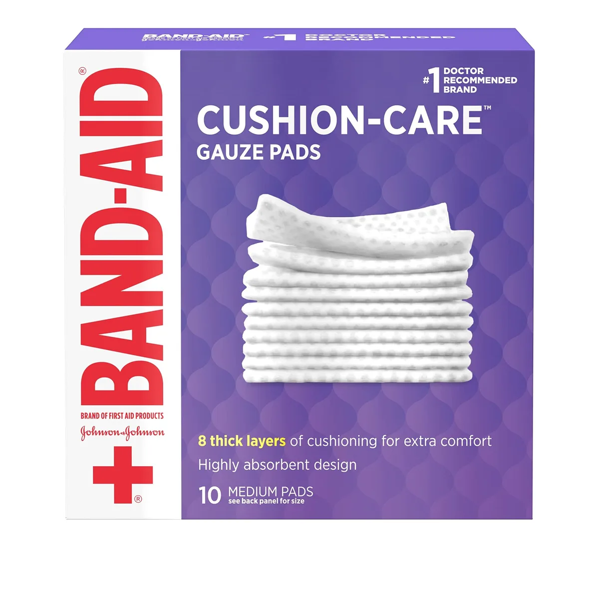 Brand Gauze Pads Medium 3x3in 10ct ge46hu223 — product photo
