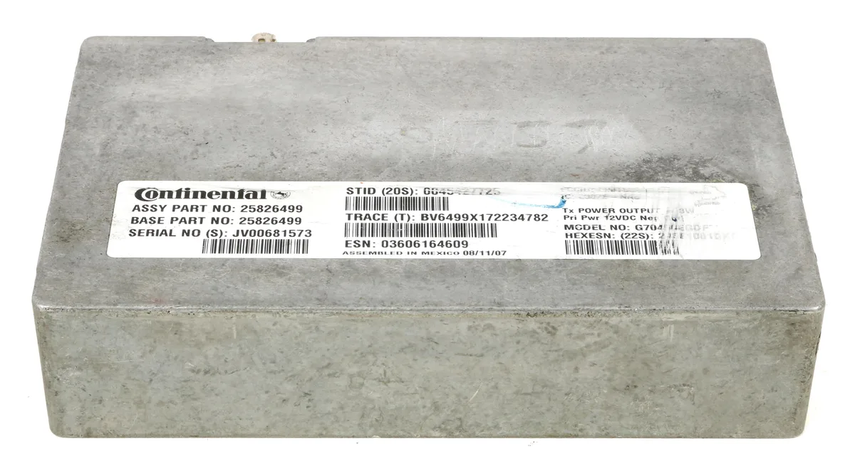 1 Factory Radio 1 Factory Radio 25826499 OnStar Module 2007-2008 — product photo
