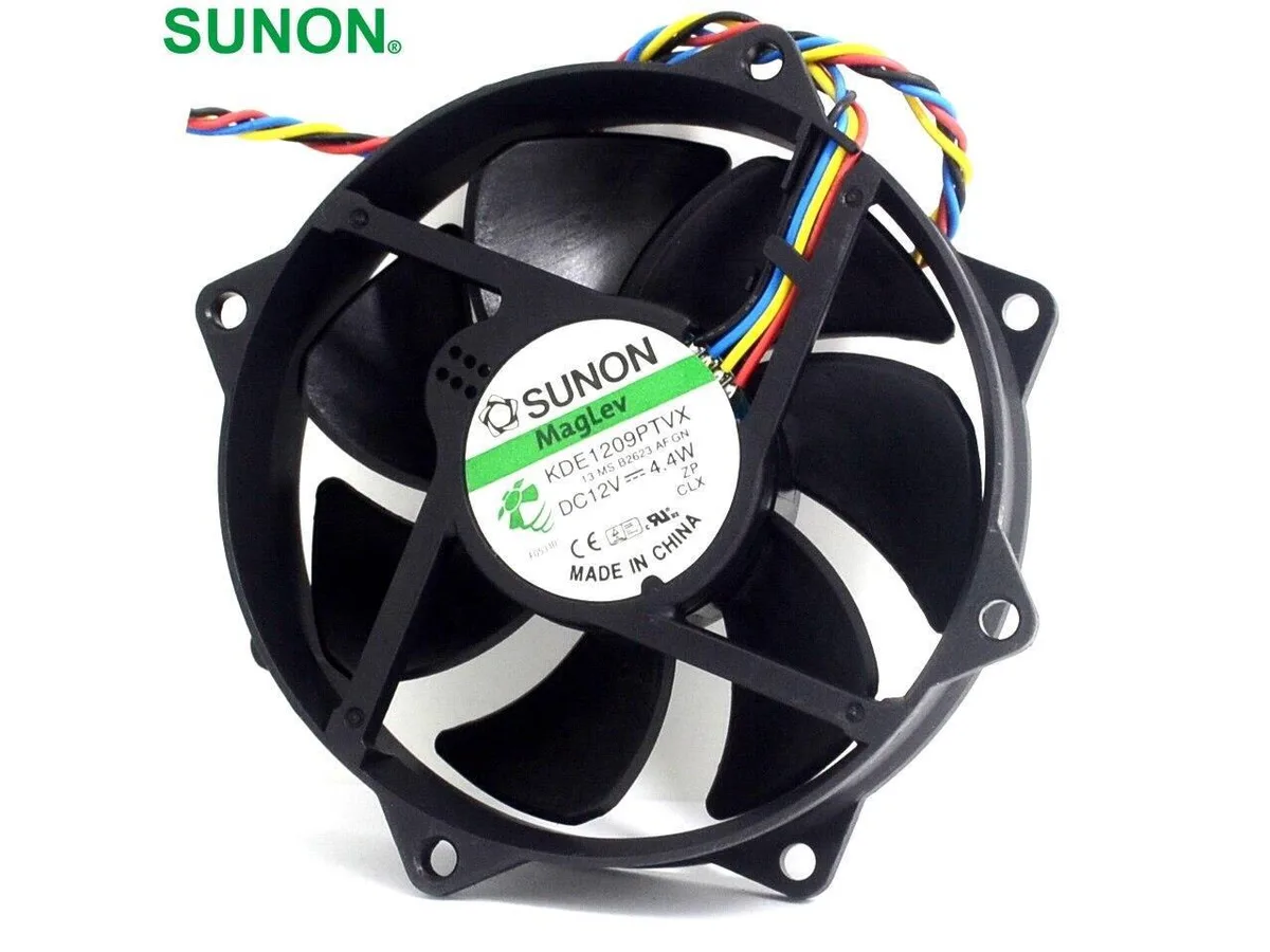 Fans Fans 5pcs Maglev Round CPU Case Cooling Fan KDE1209PTVX 4.4W 4 Pin DC 12V case fan — product photo