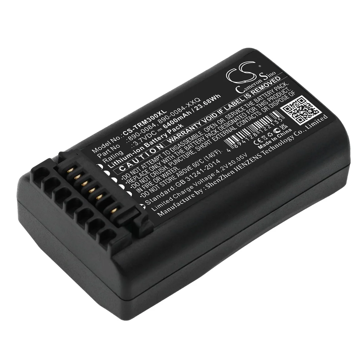 Cameron Sino 6400mAh 3.7V lithium-ion battery Nivo NPL322+ — product photo