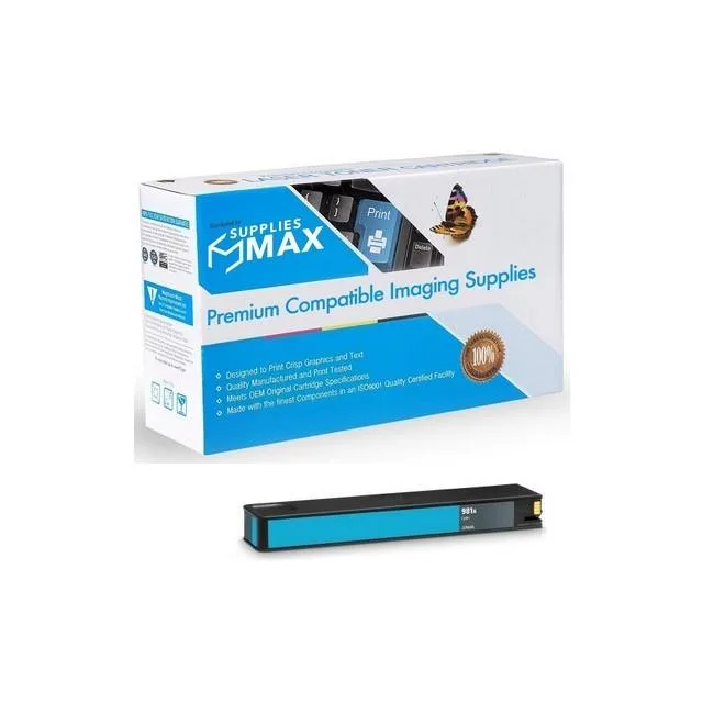 SuppliesMax SuppliesMax HP J3M68A Cyan Inkjet Cartridge 6000 Pages — product photo