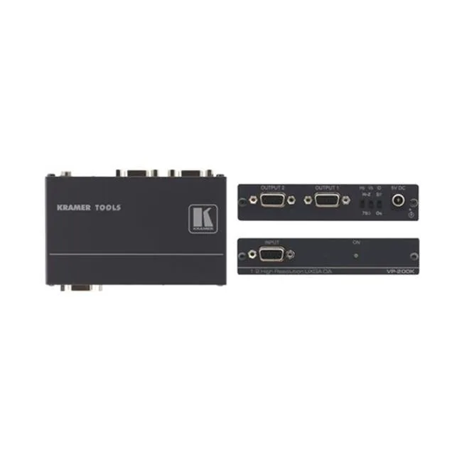 Kramer Electronics Kramer Electronics 11-70769190 VP-200K 1:2 VGA distribution amplifier — product photo