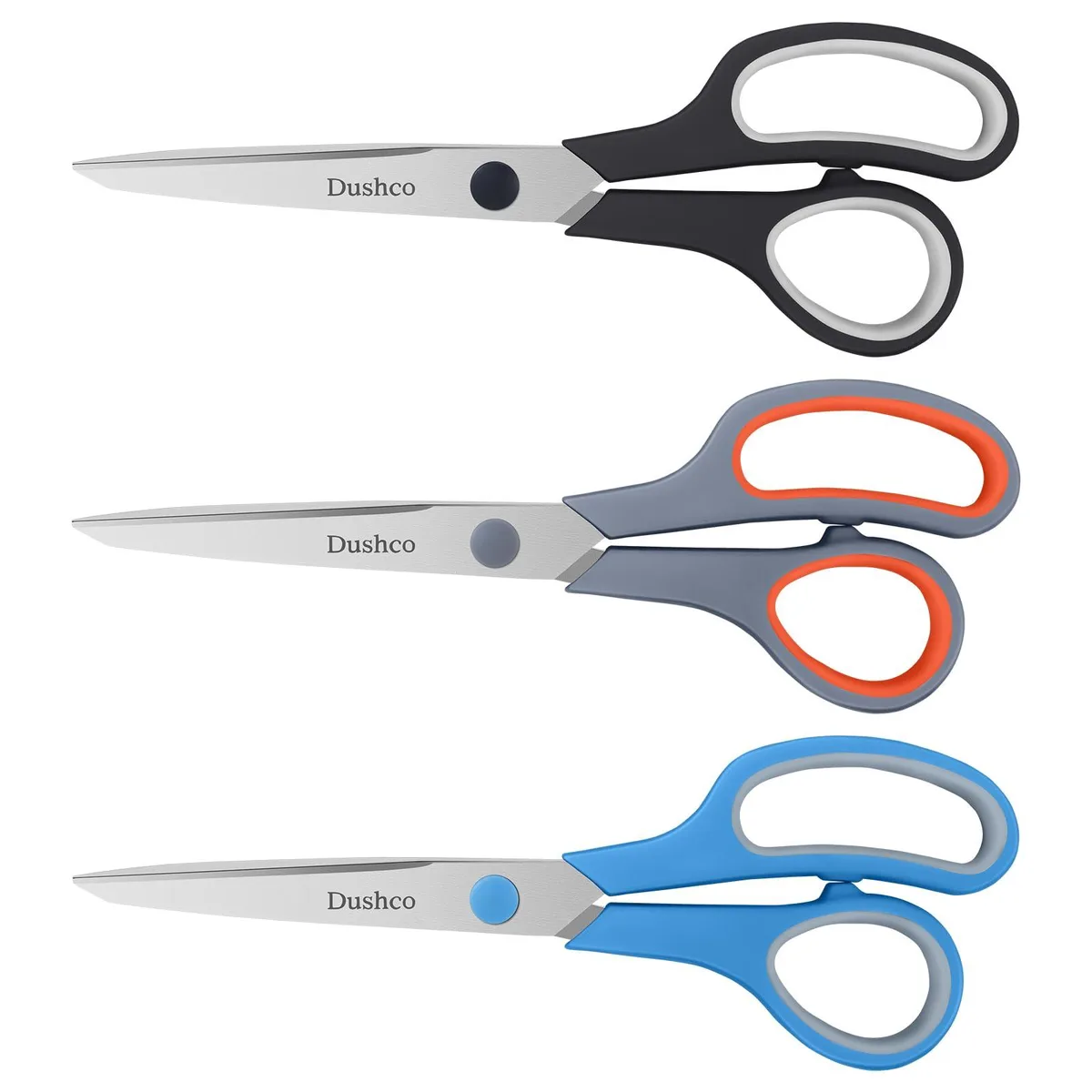 Disco 8.5" Multipurpose Scissors 3-Pack Black — product photo
