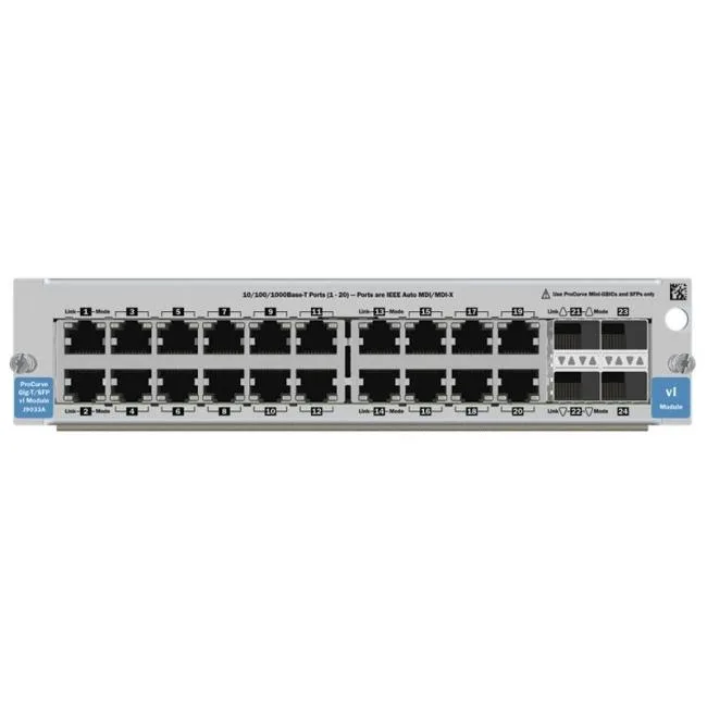 HPE HPE ProCurve J9033A 20-Port 10/100/1000 Switch Module — product photo