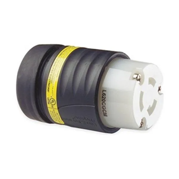 Pass &amp; Seymour Pass &amp; Seymour L620CGCM Turnlok Connector L6-20R 20A 250V — product photo