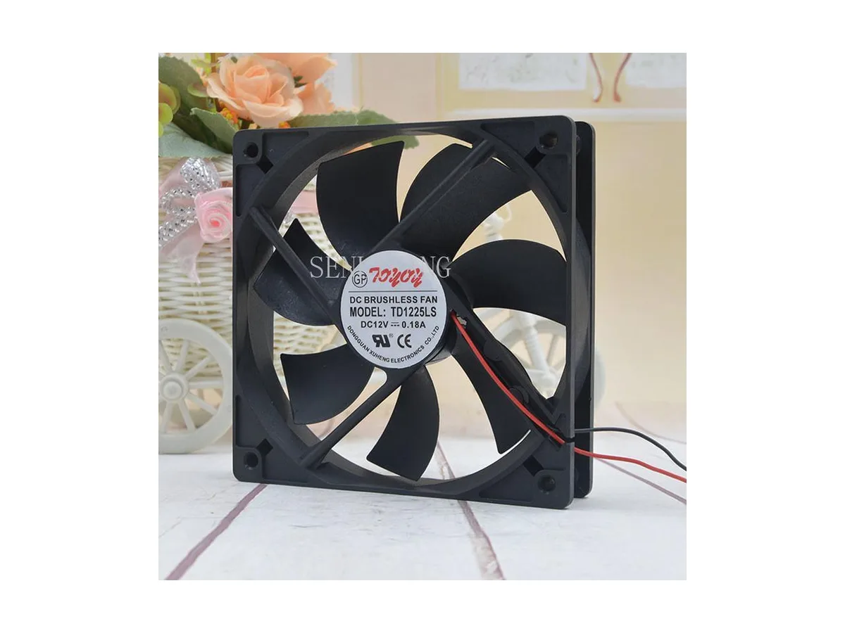 Fans Fans TD1225LS 12V 1700RPM 120x25mm 2-wire case fan — product photo