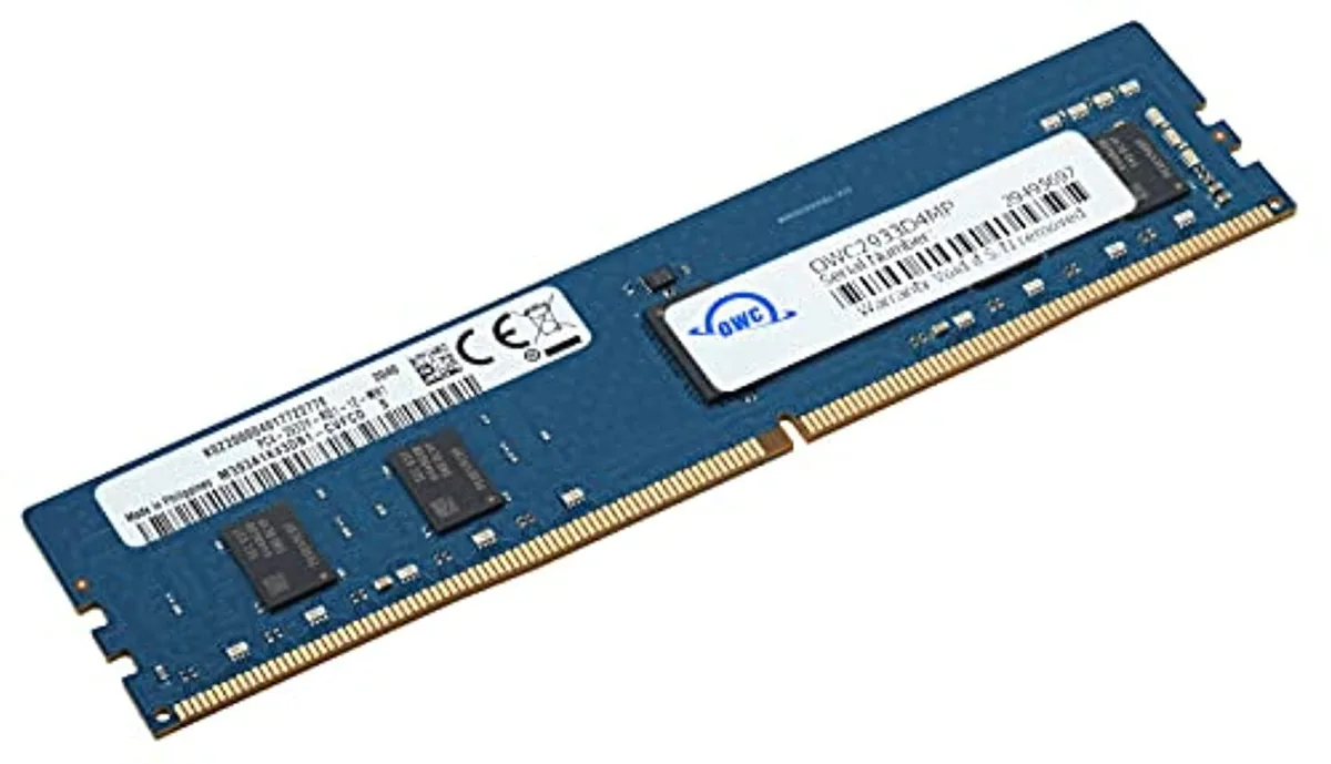 OWC OWC RNAB083B6KR5T 8GB DDR4 2933MHz ECC-R RDIMM desktop RAM — product photo