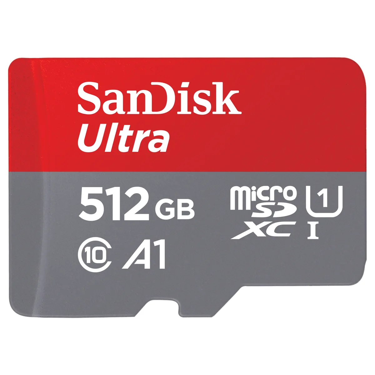 SanDisk SanDisk Ultra microSDXC 512GB A1 UHS-I U1 Class 10 150MB/s SDSQUAC-512G-GN6MA memory card — product photo