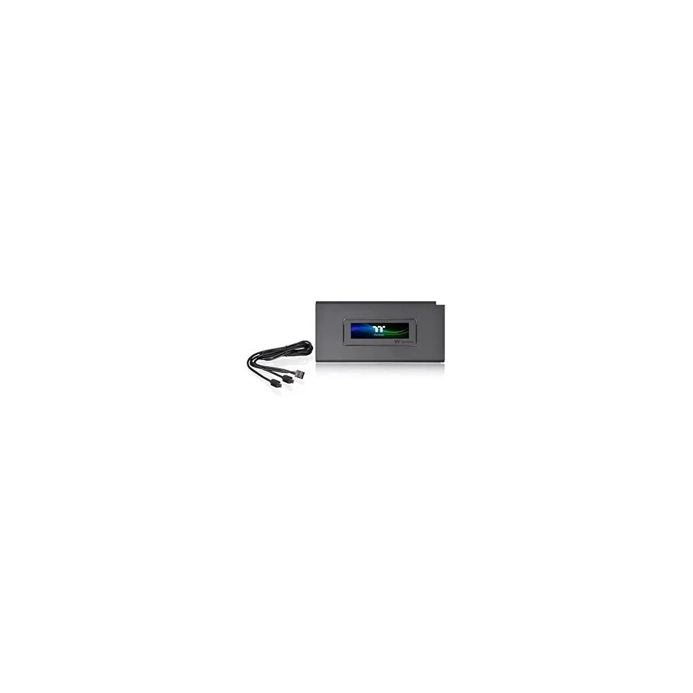 Thermaltake Ceres 500 LCD Panel Kit black front panel with 3.9 inch display