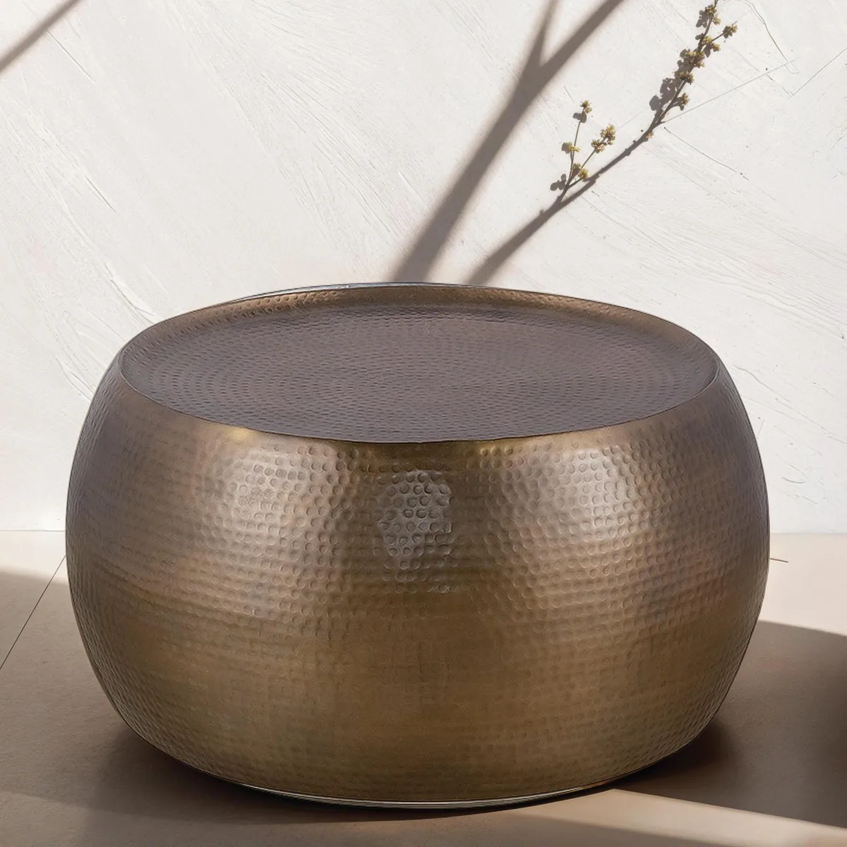 tuphen tuphen CT501 32" Coffee Table Antique Gold — product photo