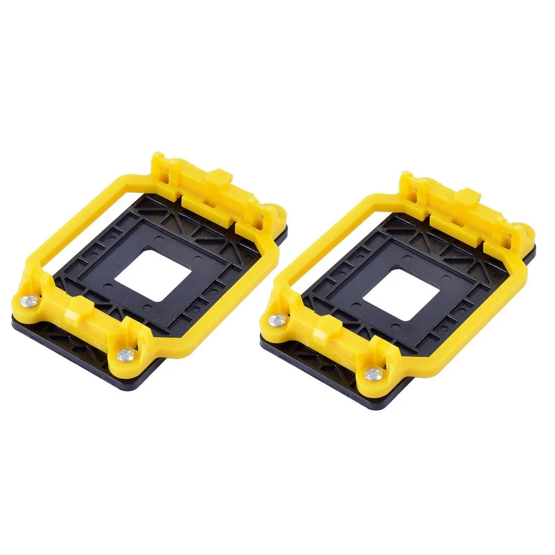 Unique-Bargains Unique-Bargains AMD CPU Fan Bracket Base Black Yellow AM2 AM3 FM1 FM2 FM2+ — product photo