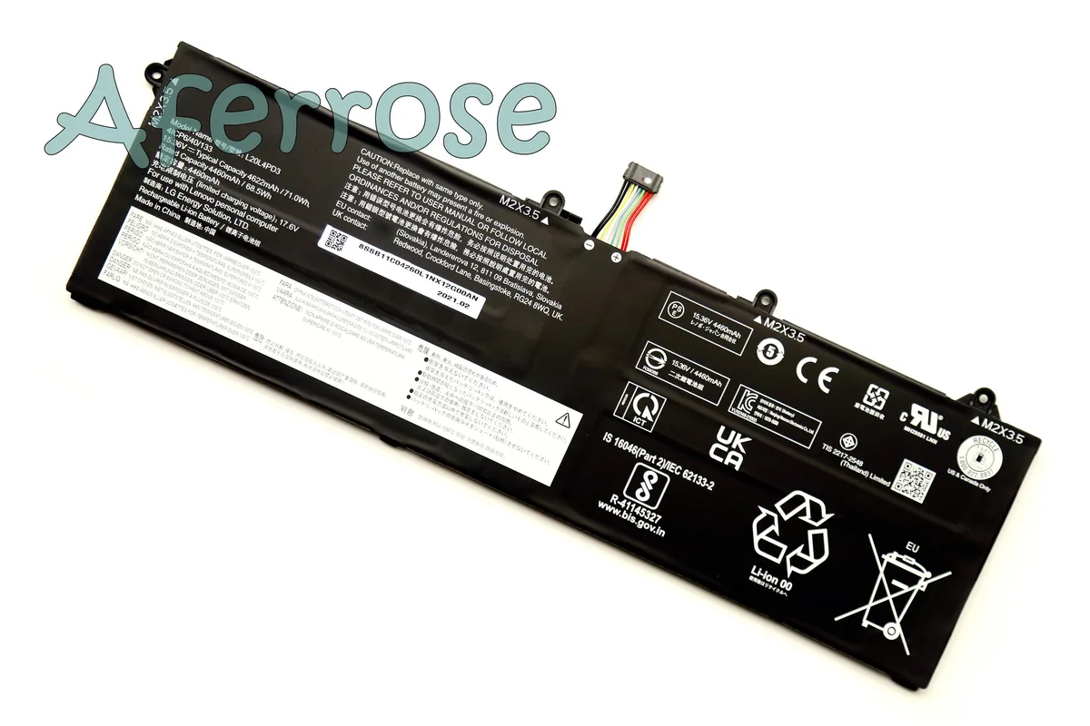 GOLDIX GOLDIX L20L4PD3 L20M4PD3 71Wh 15.36V laptop battery — product photo