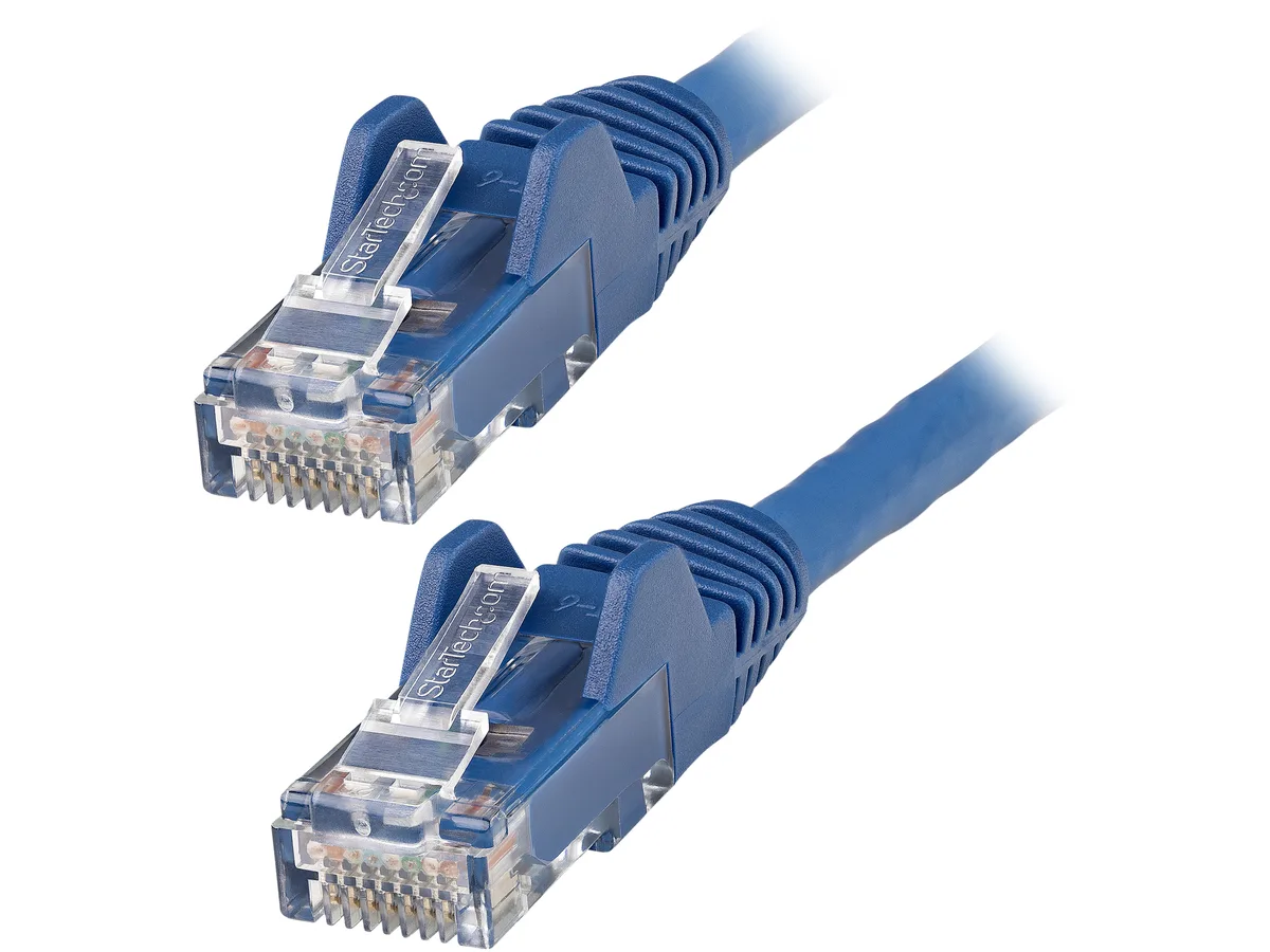 STARTECH STARTECH N6LPATCH6BL 6 ft Cat 6 network ethernet cable Blue LSZH 1.8 m — product photo