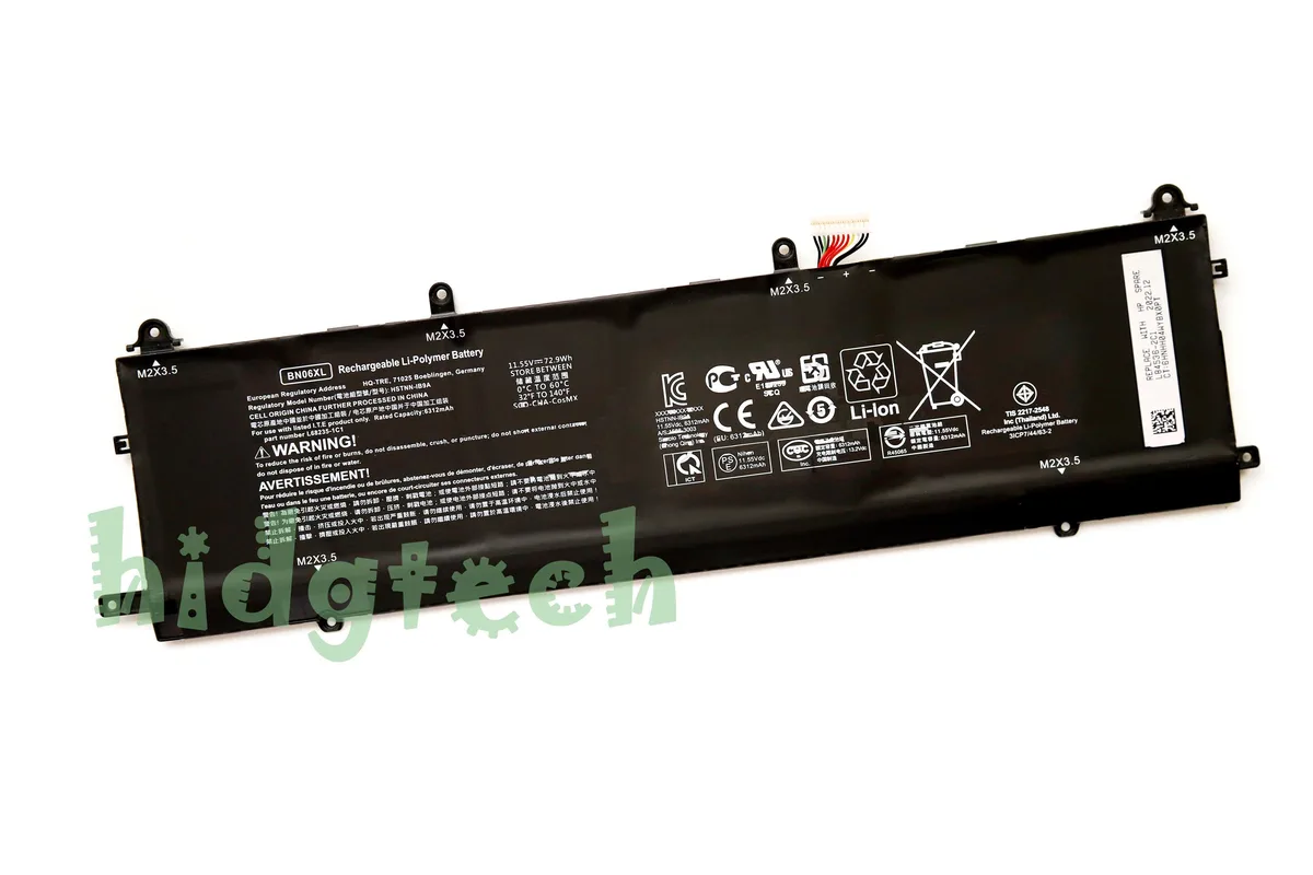 Beisite Beisite BN06XL 72.9Wh 11.55V laptop battery — product photo