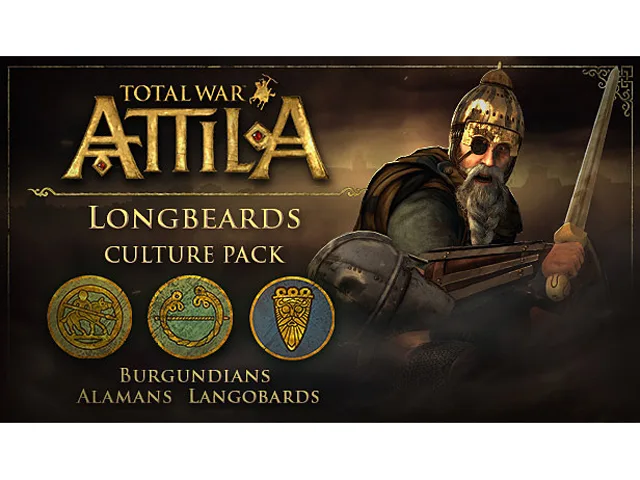 Sega Sega 36844 Total War: ATTILA Longbeards Culture Pack downloadable game — product photo