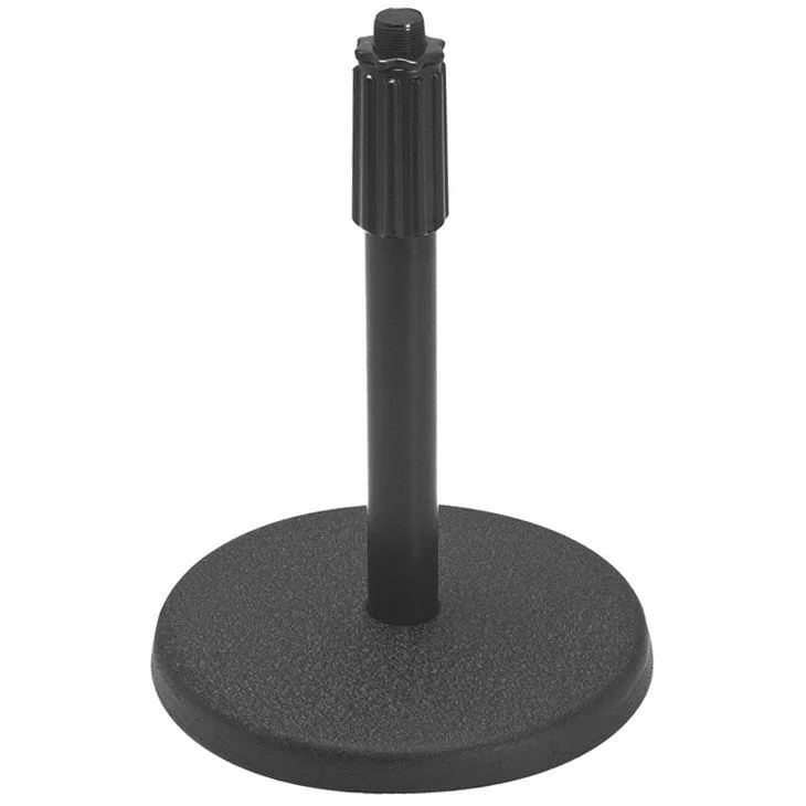On-Stage On-Stage DS7200B Adjustable Desk Microphone Stand 9-13" Black — product photo