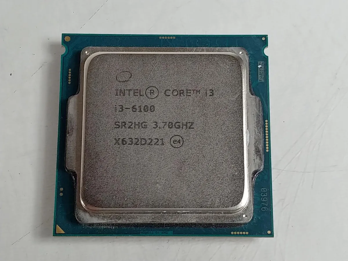 Intel Intel Core i3-6100 3.70 GHz LGA 1151 cpu accessory SR2HG — product photo