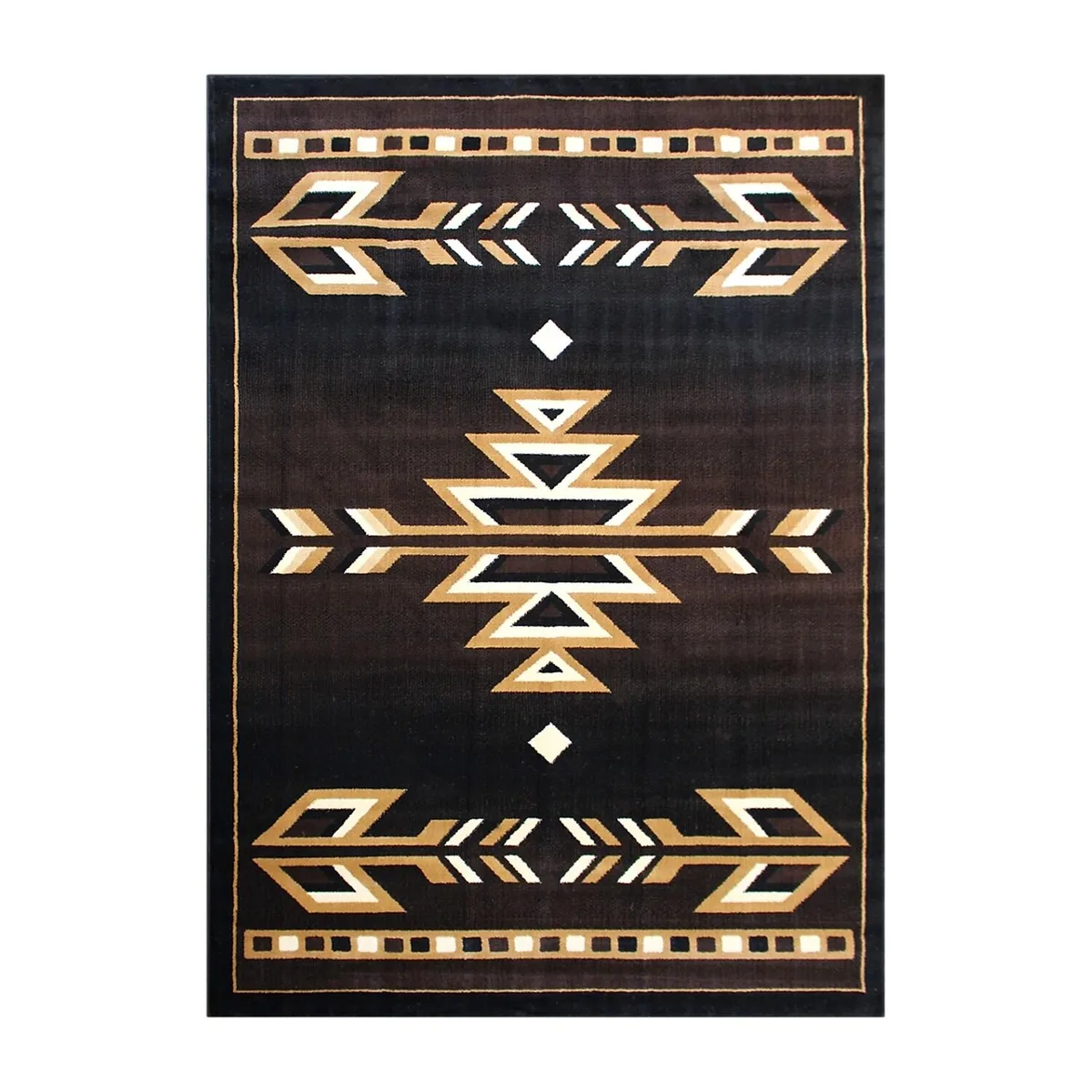 Genuine Joe Genuine Joe Anti-Fatigue Floor Mat 3'x5' Black/Yellow 70364 — Produktfoto