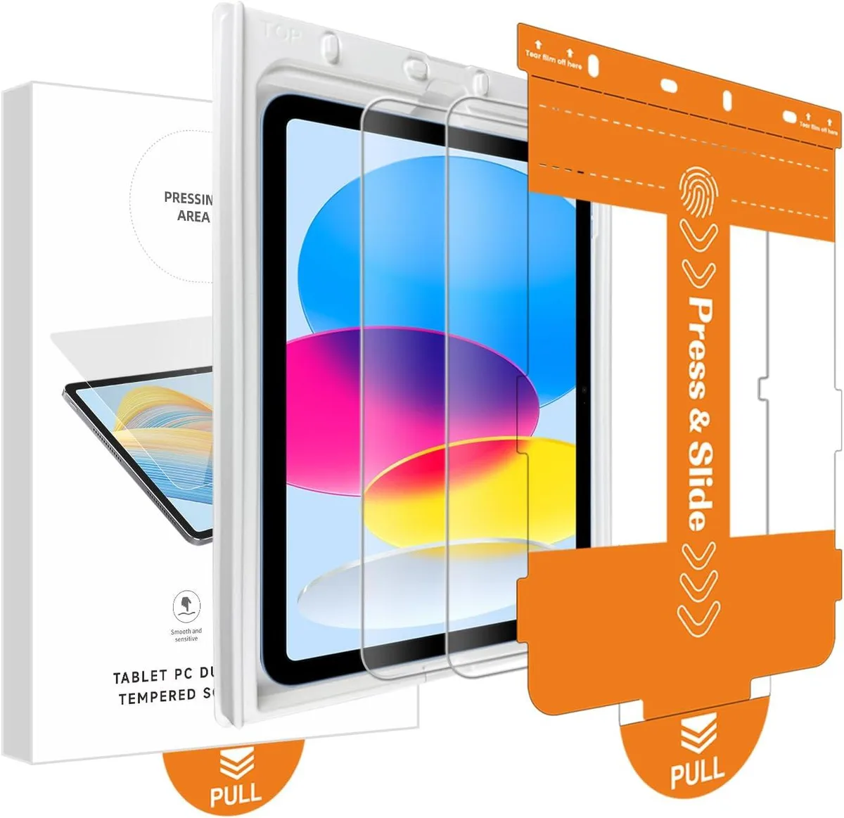 Leelbox Leelbox 2-Pack iPad Screen Protector Tempered Glass 10th/11th Gen 10.9/11-In 2022/2025 — product photo